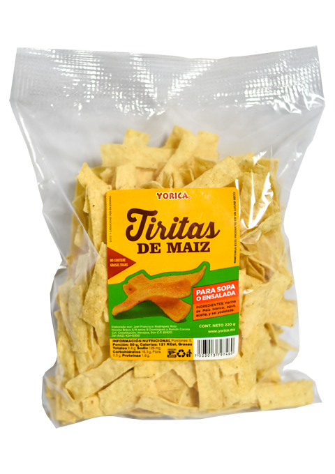 Tiritas de Maíz